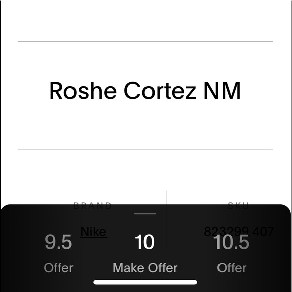 NIKE Roshe Cortez Nm Rohasicortets Natural 823299-407 - Picture 3 of 4